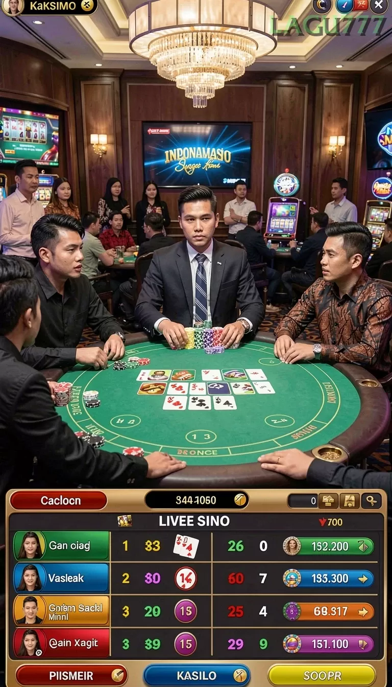 Cuplikan layar G668 — menu navigasi
