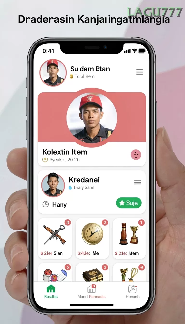 Cuplikan layar ASG55 — pengaturan akun
